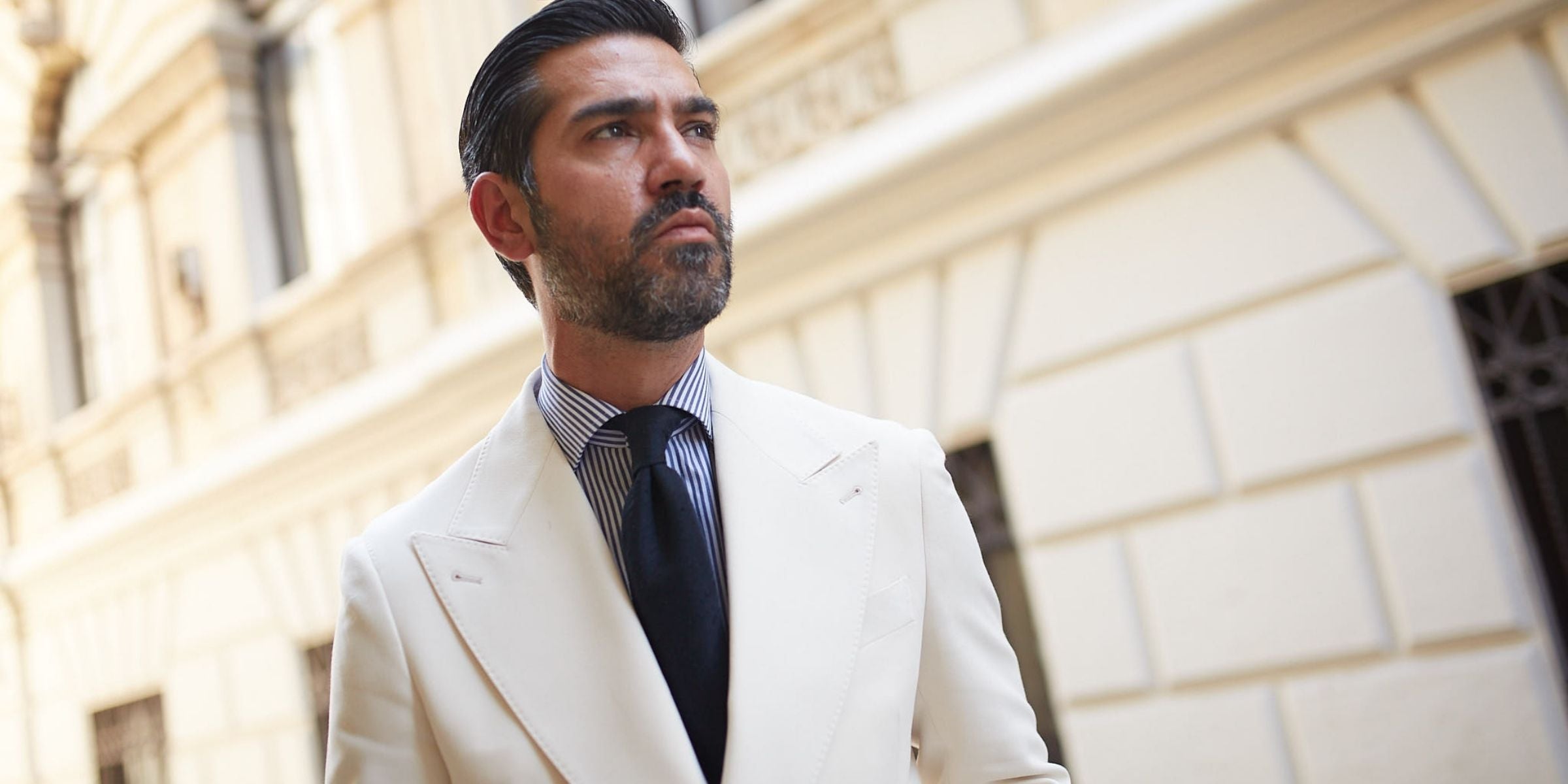 cravatta lusso shantung blu