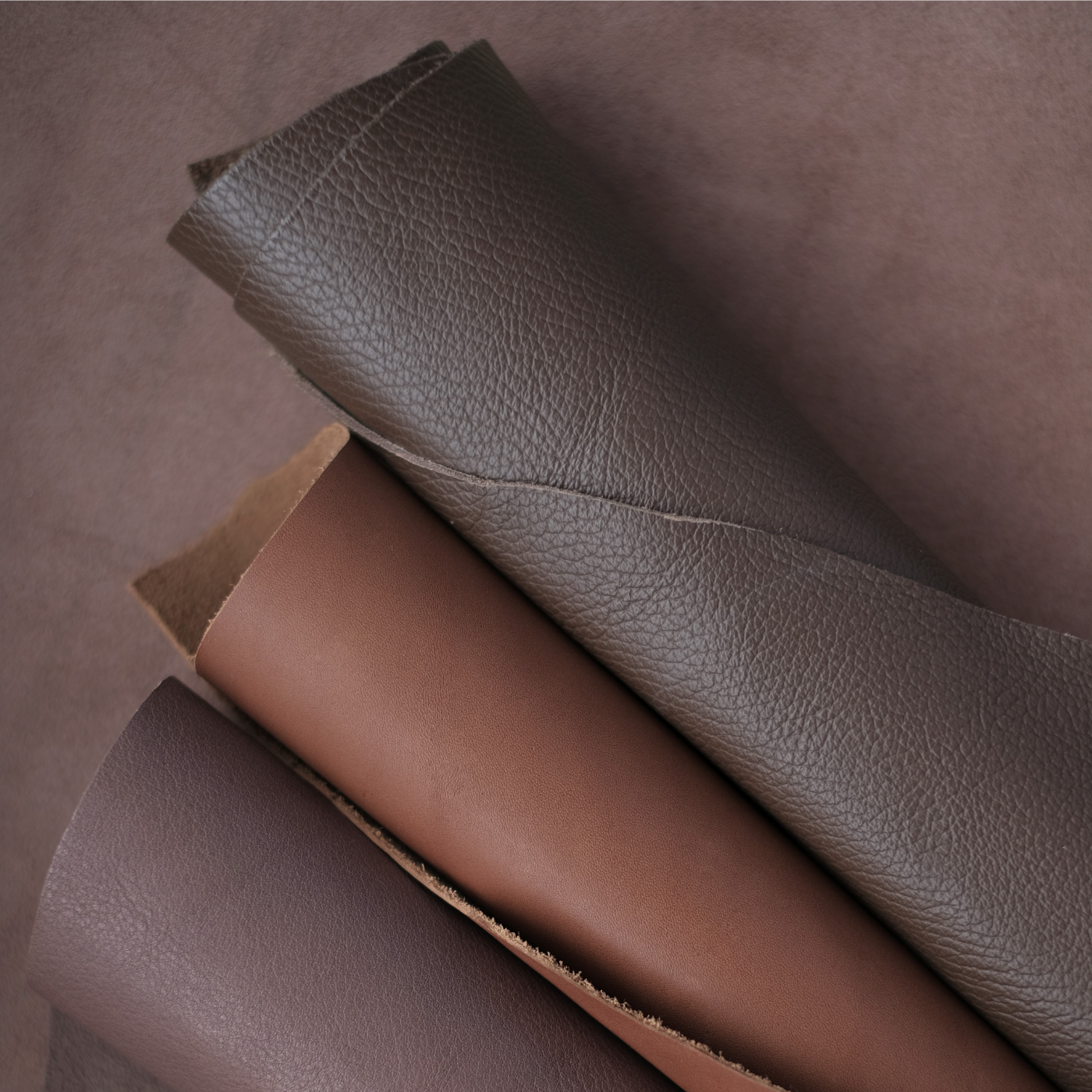 leather brown - vera pelle marrone