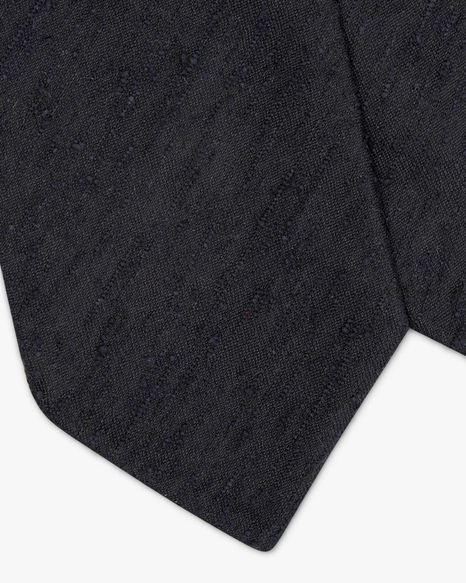 3-Fold Shantung Silk Tie - Blue