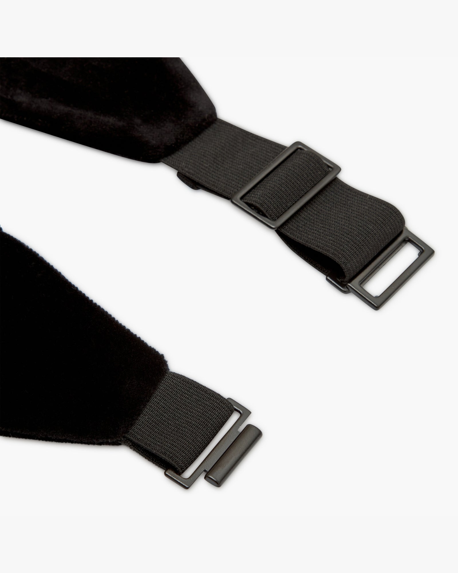 Velvet Cummerbund - Black