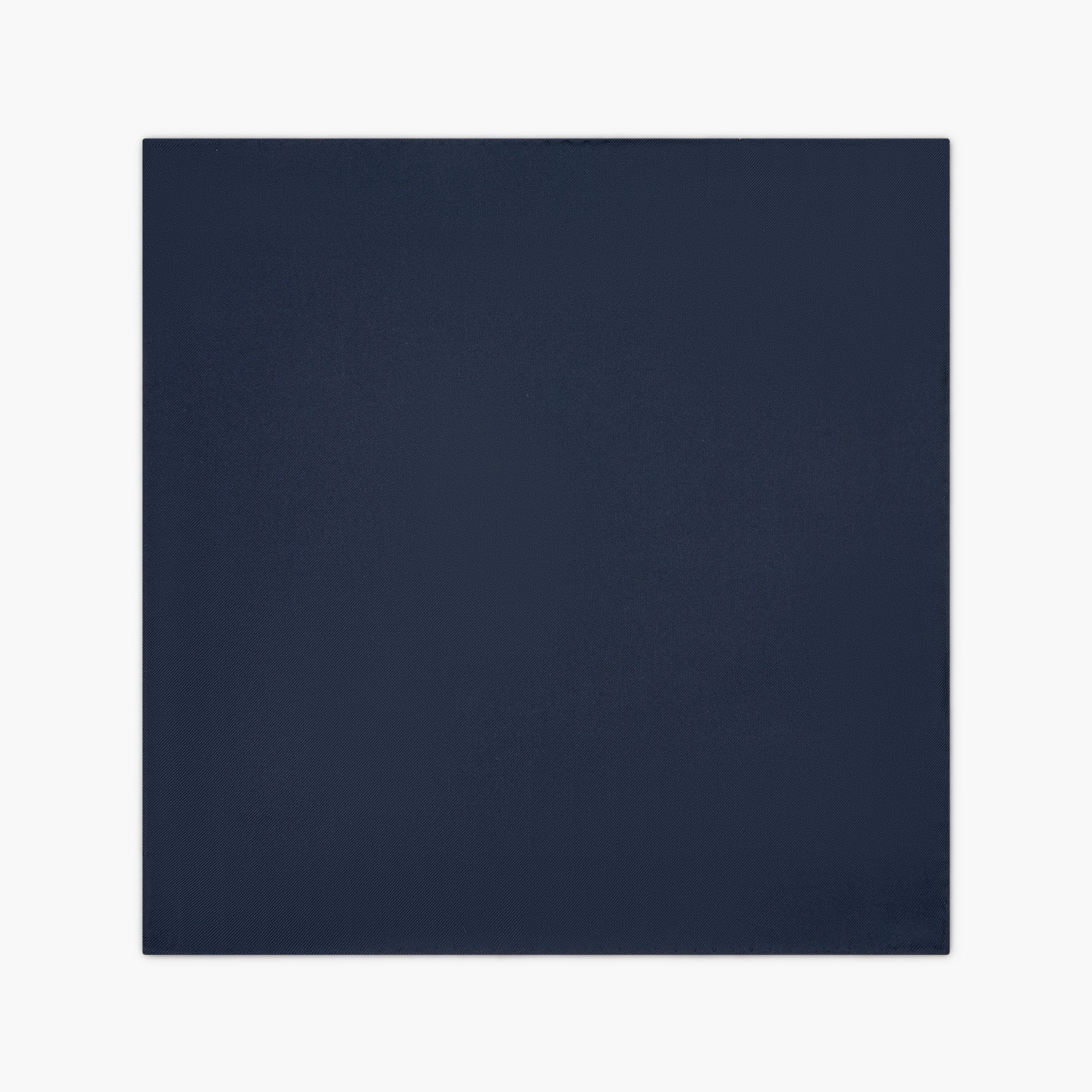 Fazzoletto Da Taschino In Seta Inglese - Blu