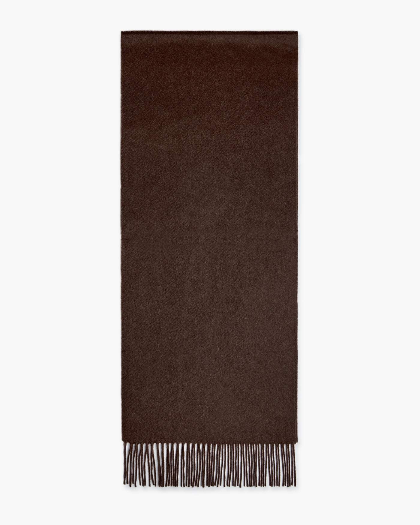 Sciarpa In Cashmere - Marrone