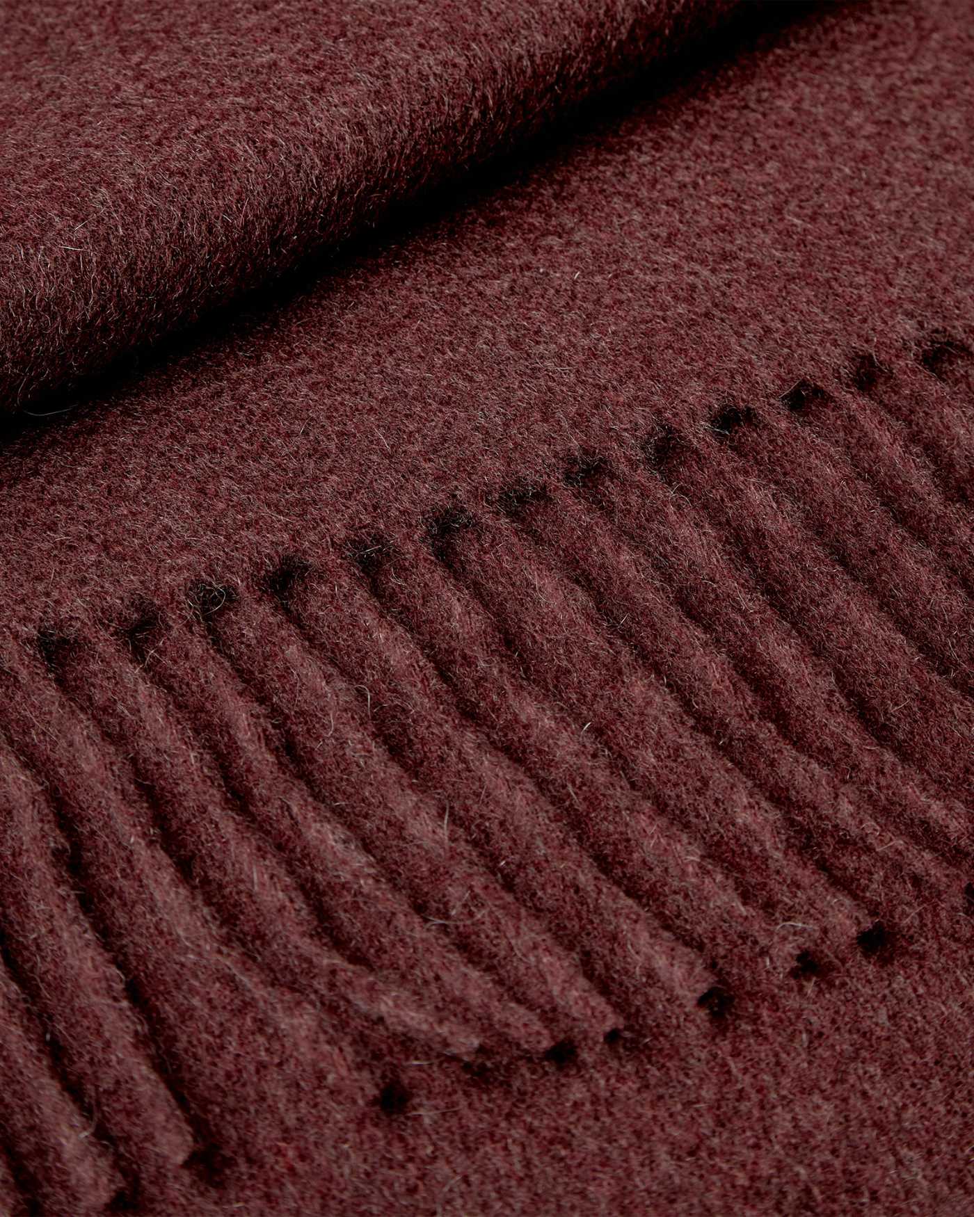 Sciarpa In Cashmere - Bordeaux