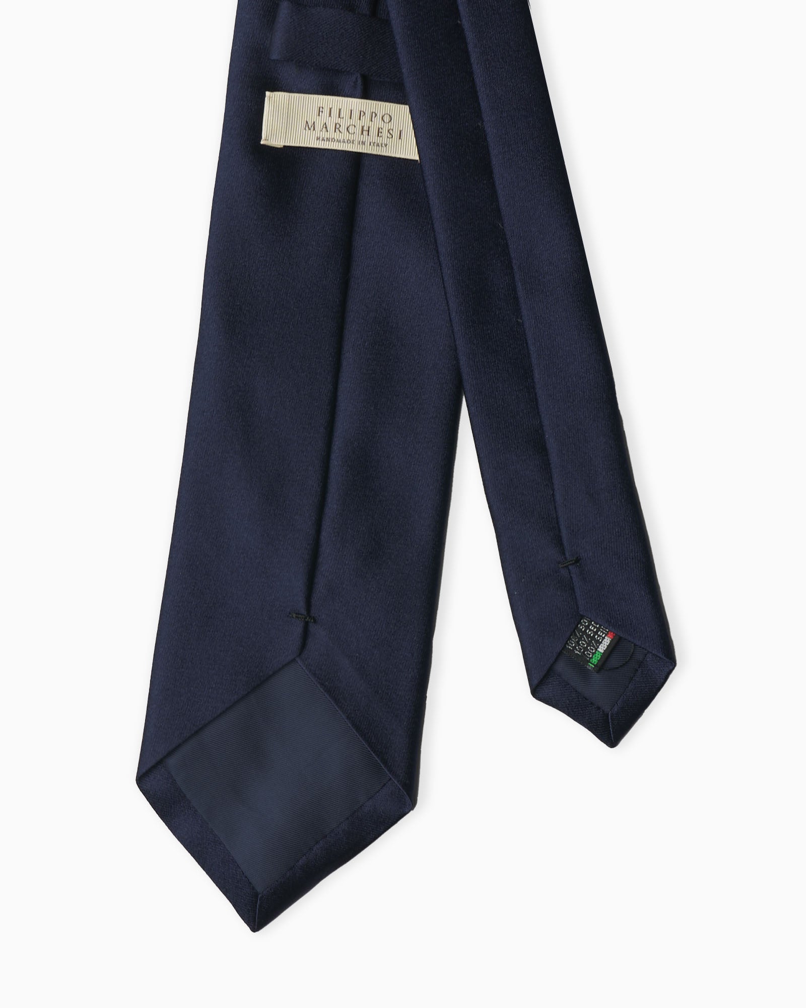 Cravatta in Seta Raso - Blu