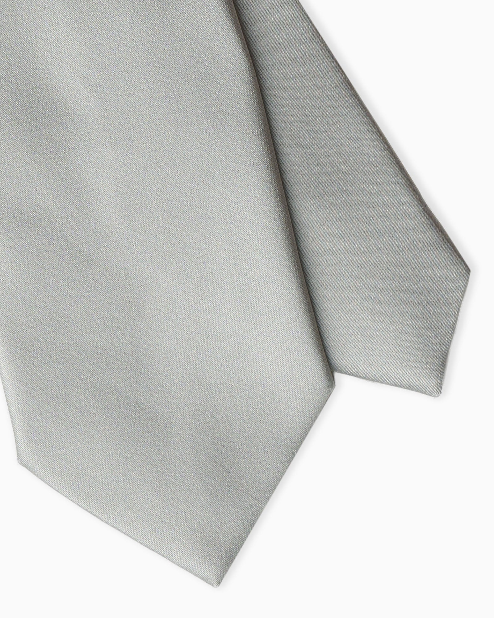 Cravatta in Seta Raso - Perla