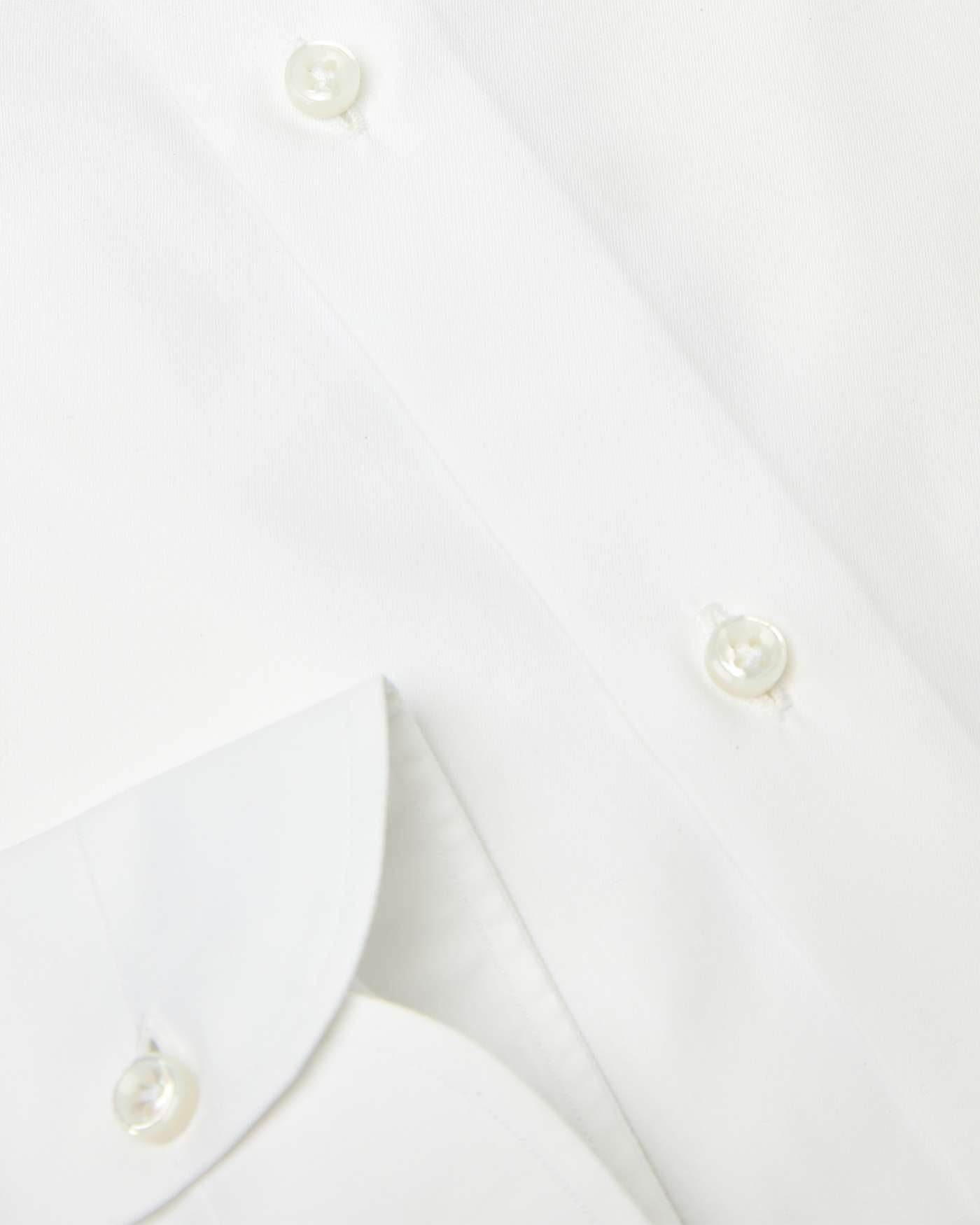Camicia Classica Sartoriale in Cotone Collo Cutaway - Bianco