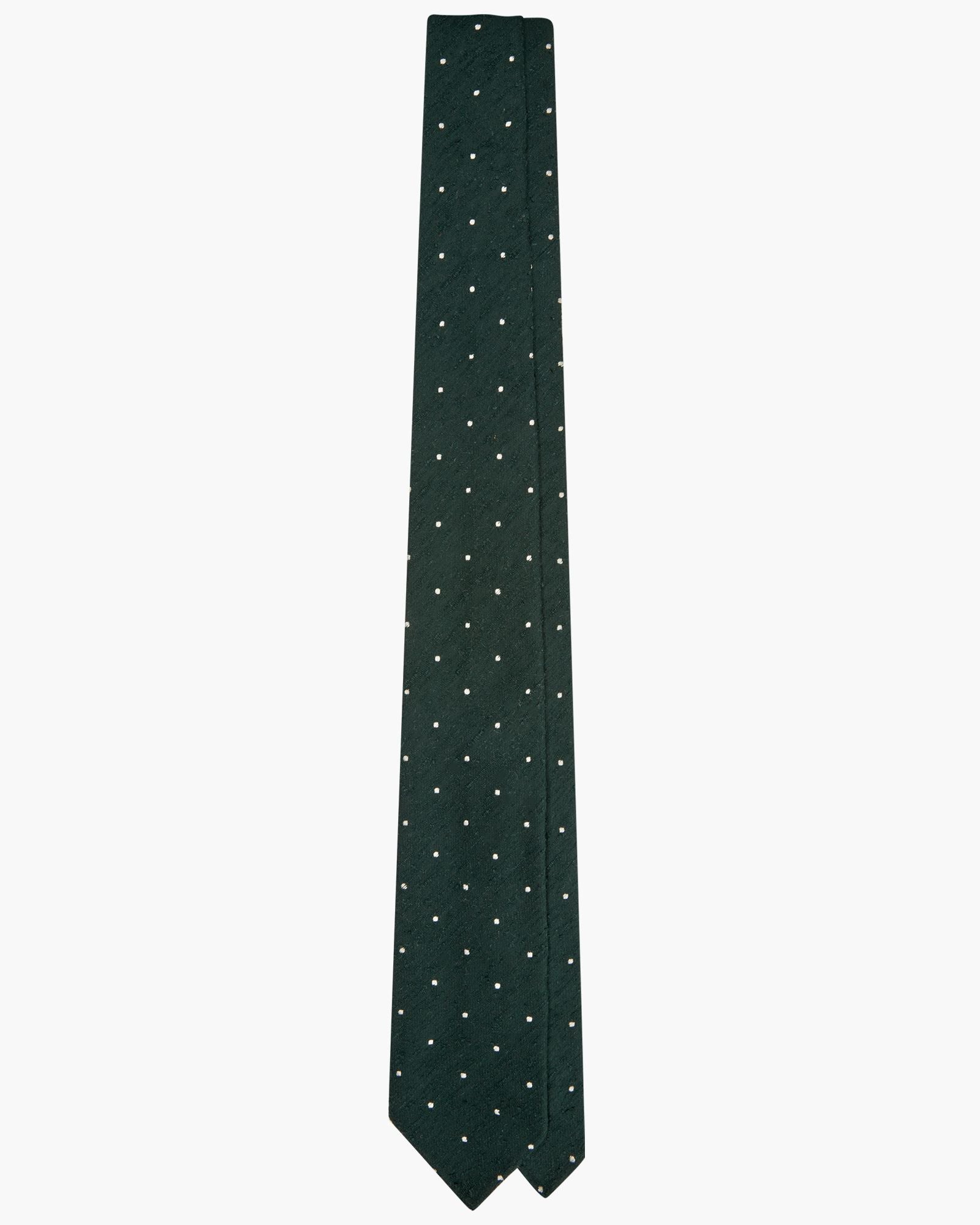 Cravatta in seta/lino – Pois - Bigi Cravatte Cravatta in seta/lino – Pois - Bigi Cravatte
