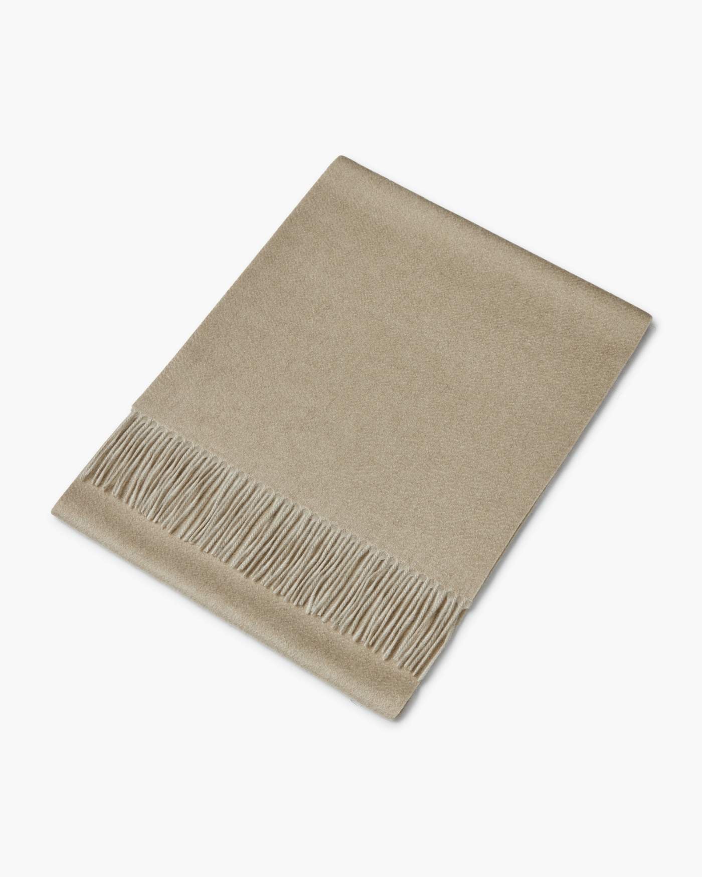 Sciarpa In Cashmere Two-Tone - Beige