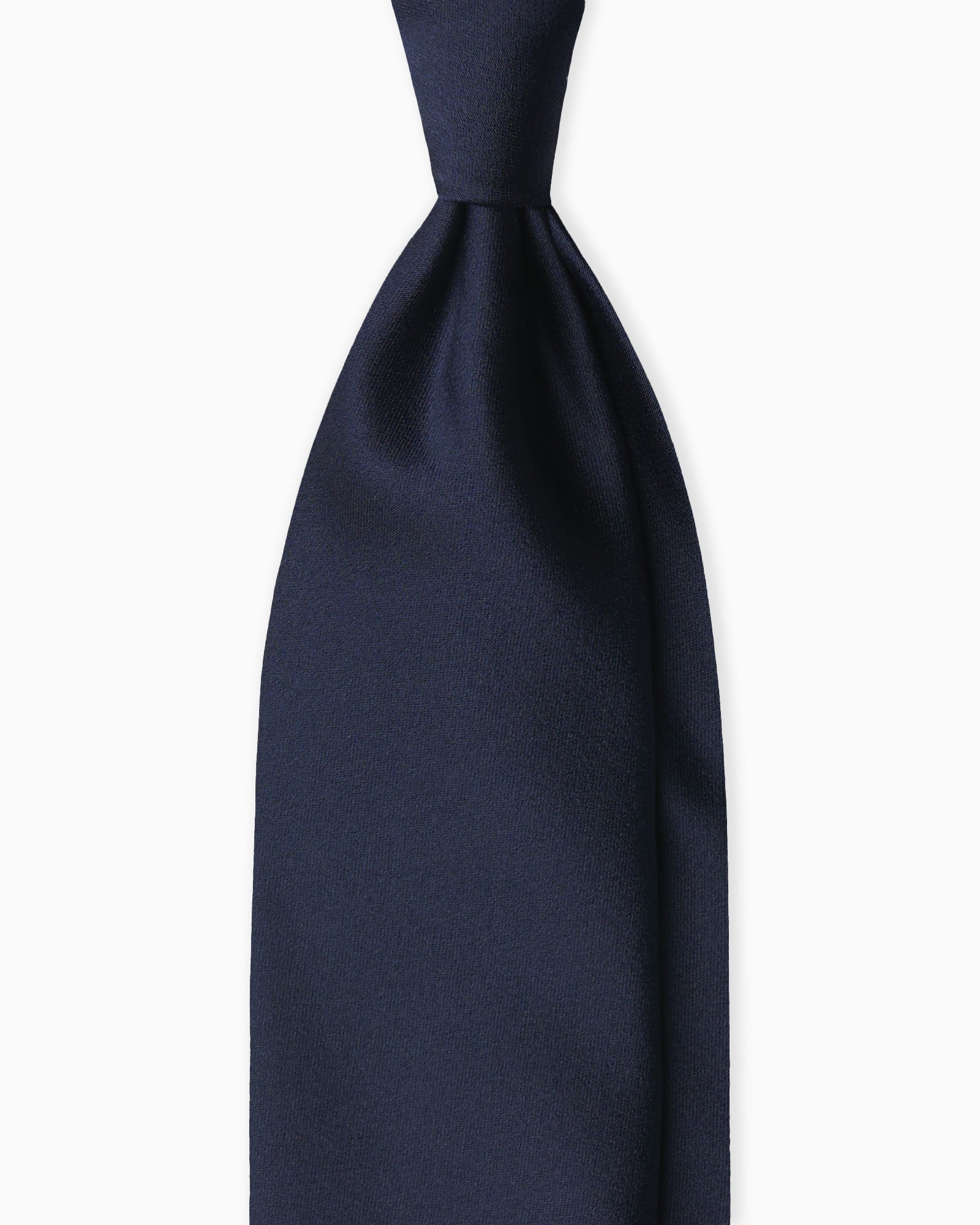 Cravatta in Seta Raso - Blu