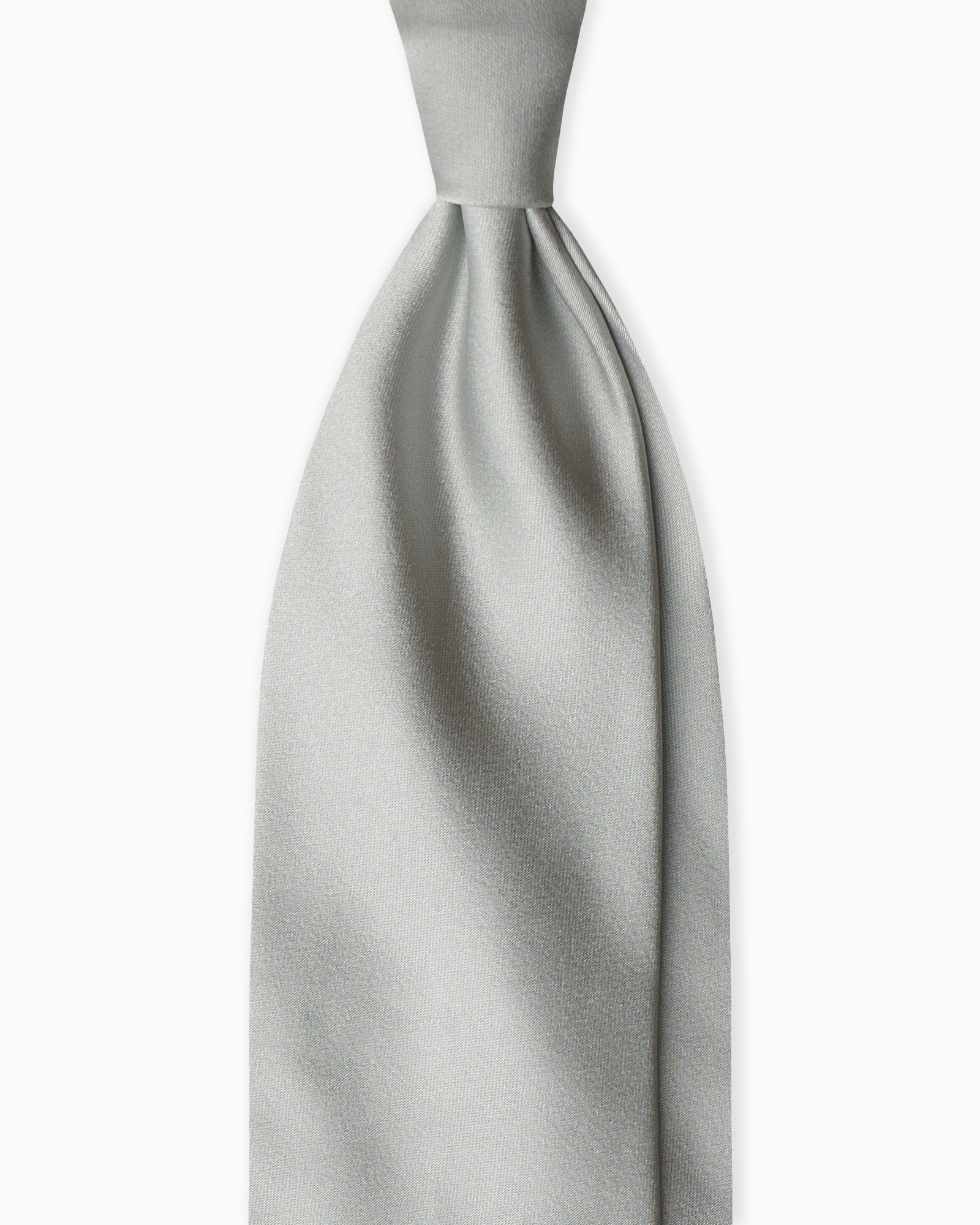 Cravatta in Seta Raso - Perla