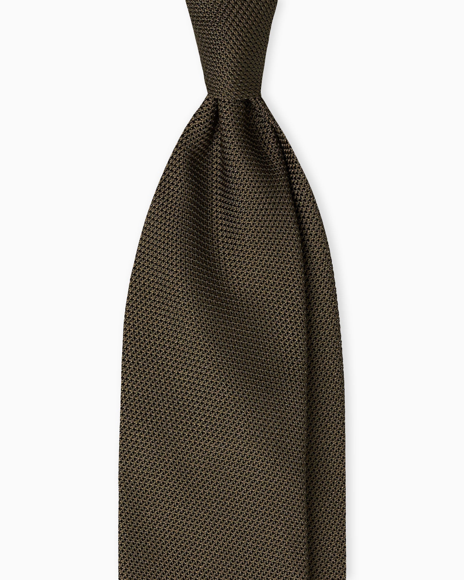 3-Fold Grenadine Garza Fina Silk Tie - Green
